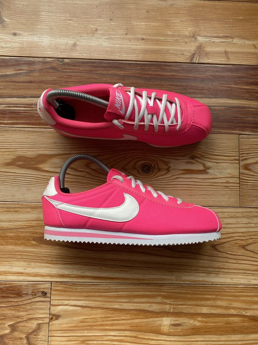 Nike Cortez Womens Trainers Pink White UK5.5 US6 EU38.5 749512601 2015 RARE NEW