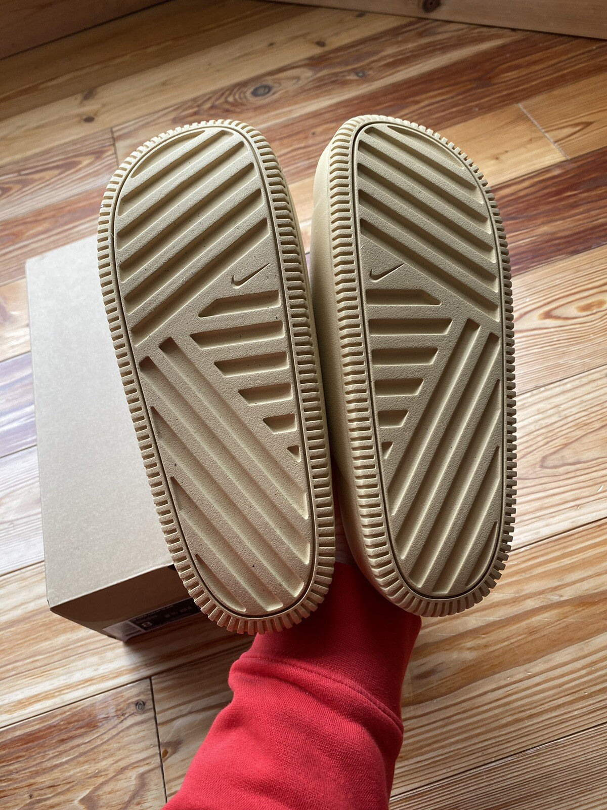 Nike Calm Slide Sandal Sliders Sesame Size UK5.5 US8 EU39 DX4816-200 NEW