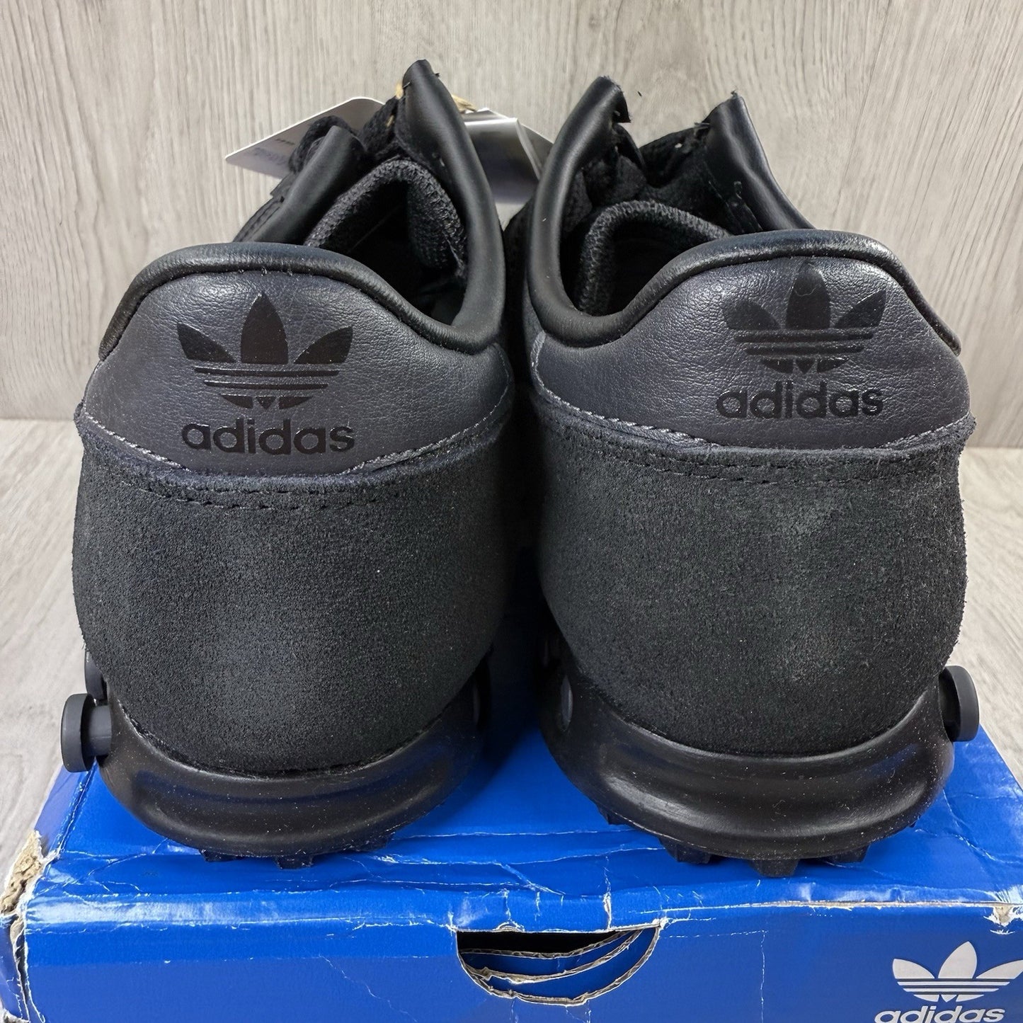 Adidas Originals LA Trainer Trainers Triple Black UK4 US4.5 EU36 2/3 IF5910