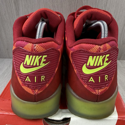 Nike Air Max 90 Ice Trainers Gym Red Size UK8 EU42.5 631748-6008