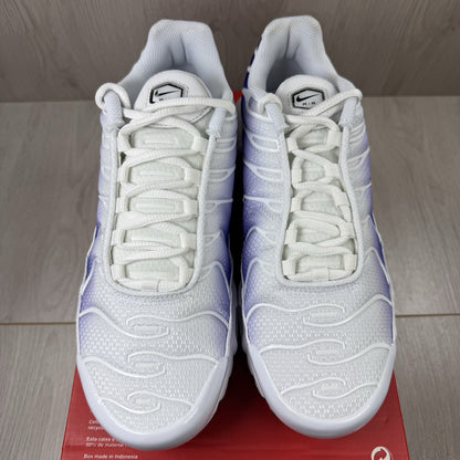 Nike TN Air Max Plus Trainers White Wild Grape Size UK6 DM0032 1052
