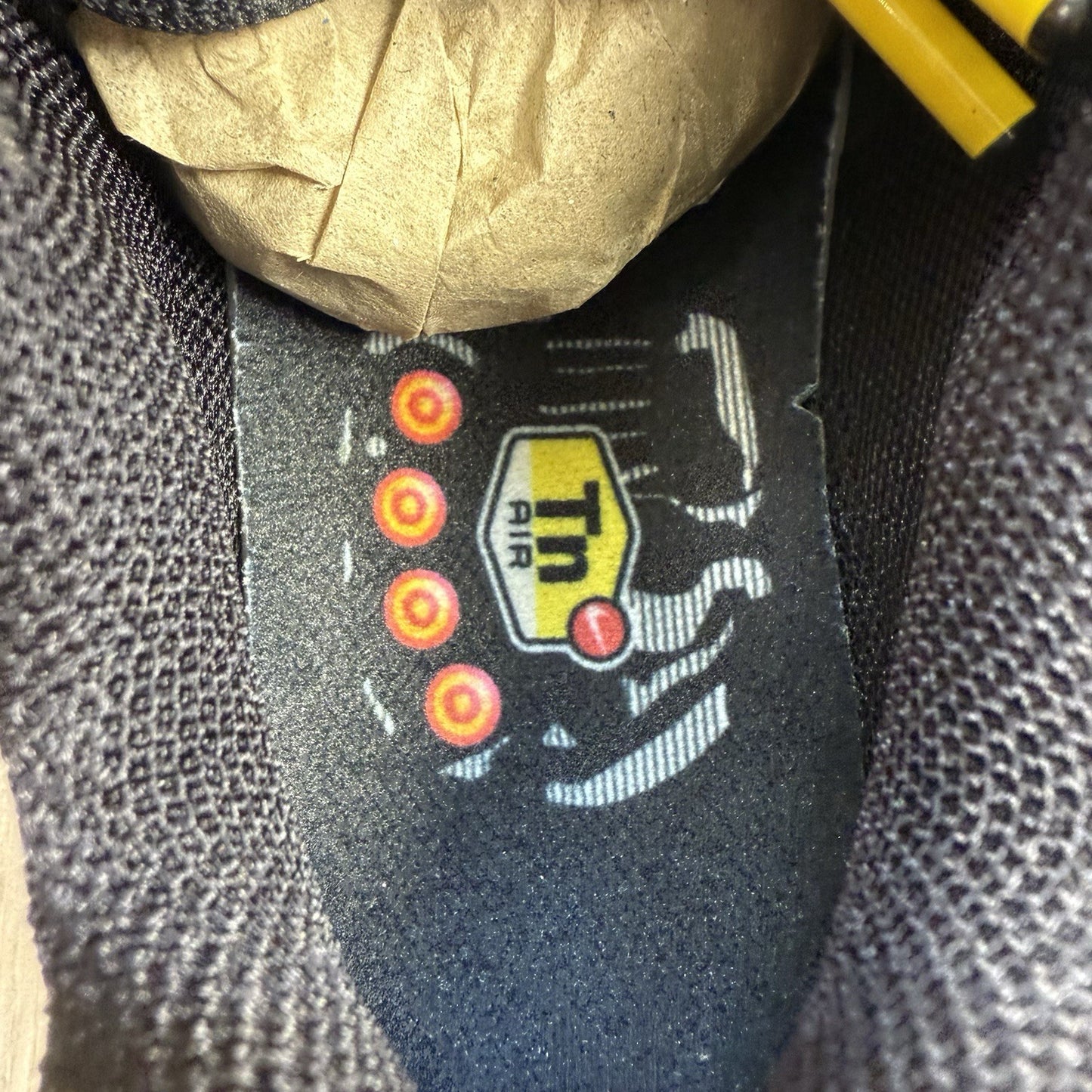 Nike Air Max Plus TN Trainers 25th Anniversary Black Size UK4 FV0393-0015