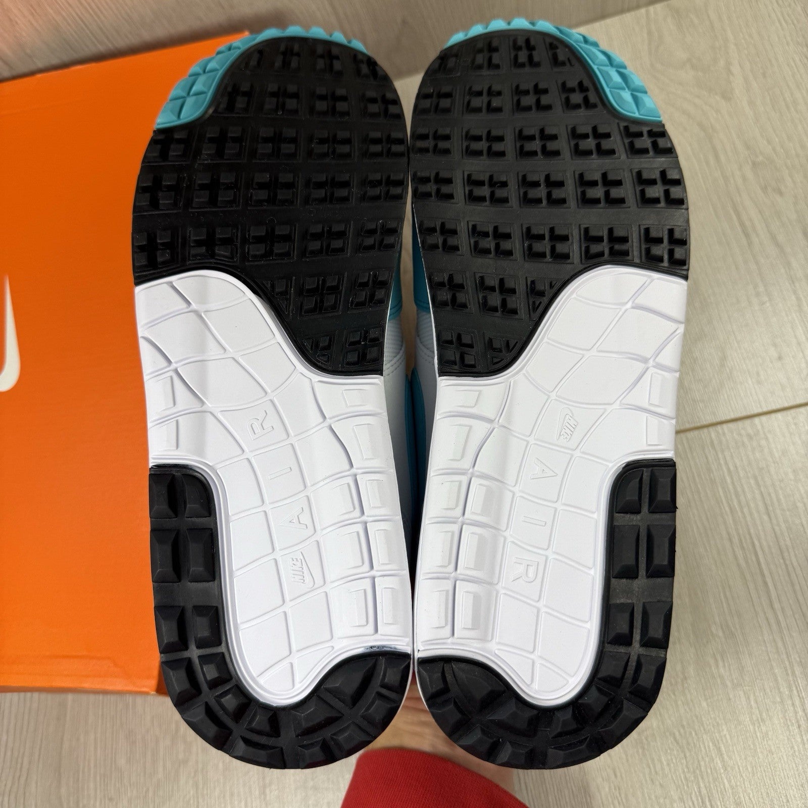 Nike Air Max 1 ‘86 OG Trainers Dusty Cactus White Size UK9 DV1403-1174