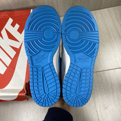 Nike Dunk Low Retro Trainers Pure Platinum Blue Size UK7.5 DV0831-0017