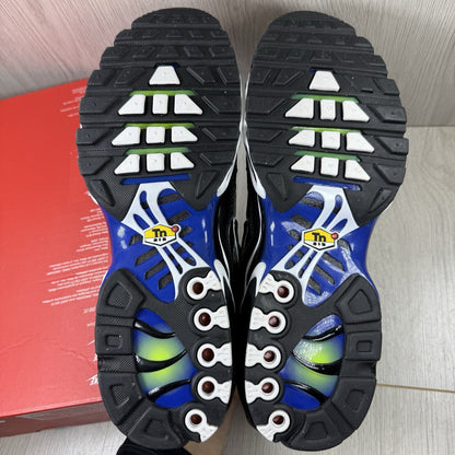 Nike Air Max Plus TN Trainers Racer Blue Volt Size UK10.5 FZ4628-0014