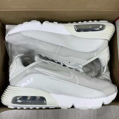 Nike Air Max 2090 Trainers Photon Dust Grey White Size UK8 CZ3867-0010