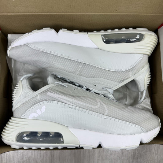 Nike Air Max 2090 Trainers Photon Dust Grey White Size UK8 CZ3867-0010
