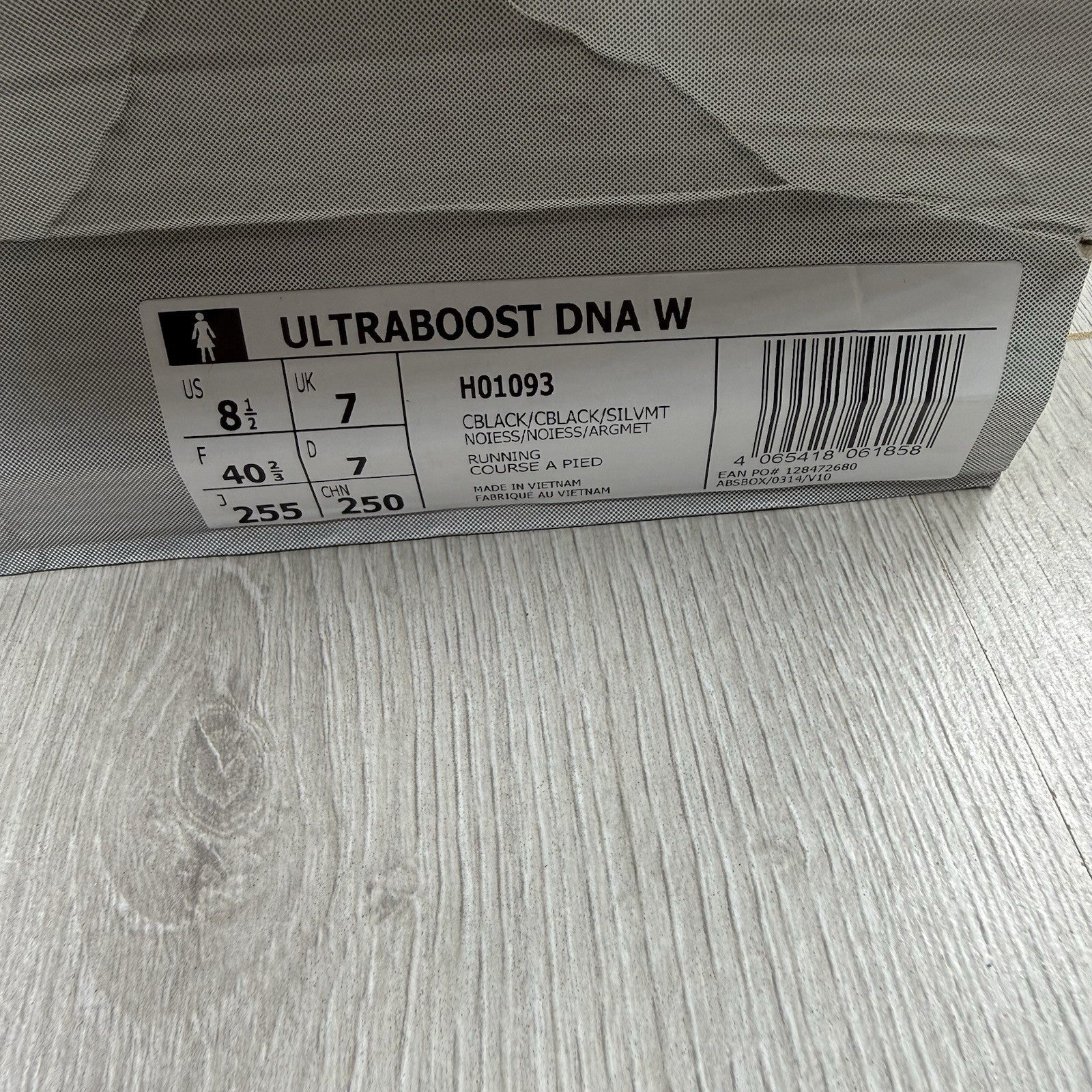 Adidas Ultra Boost 5.0 DNA Trainers Core Black Polka Dot Size UK7 H0109314