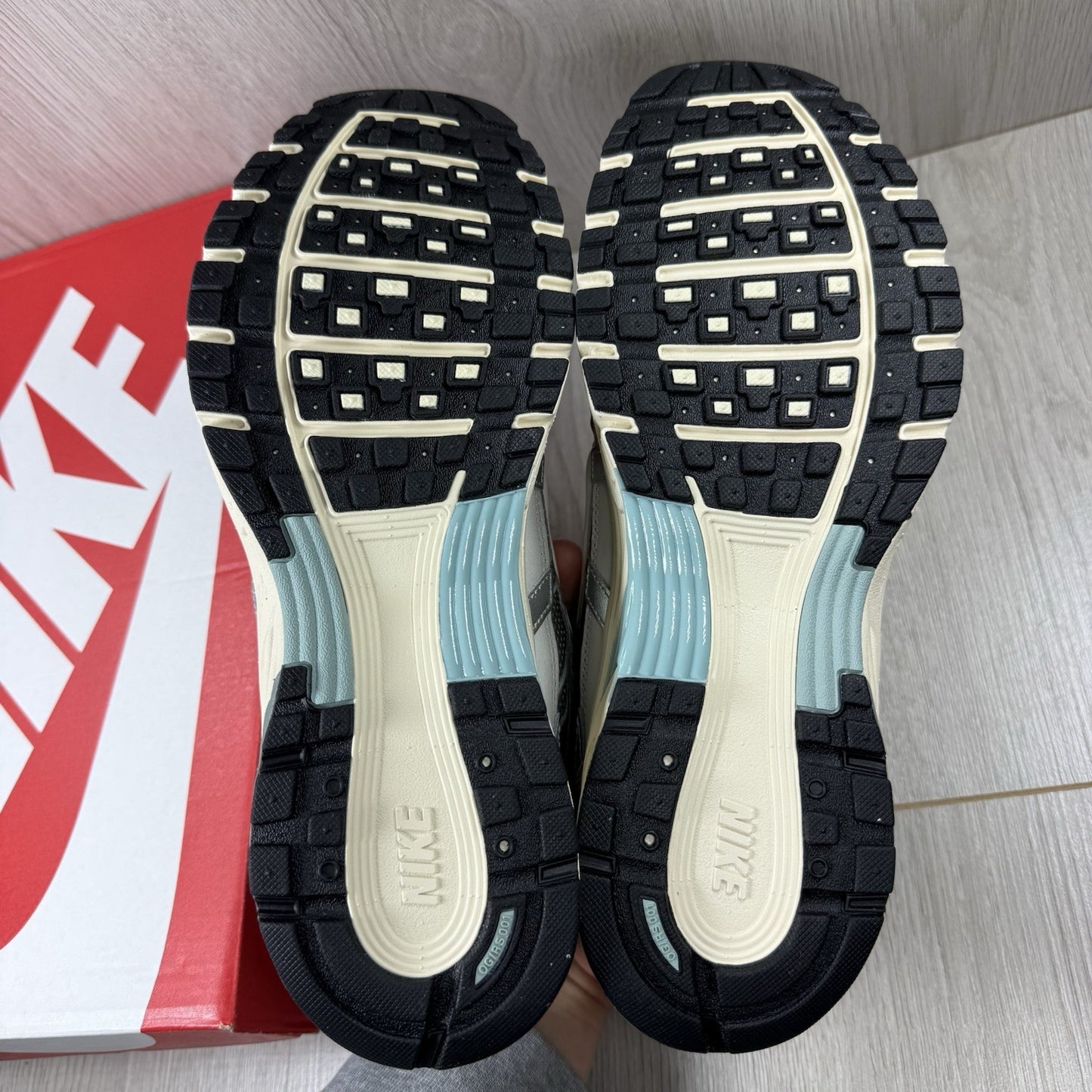 Nike P-6000 Trainers Flat Pewter Grey Size UK7.5 FN7509-0295