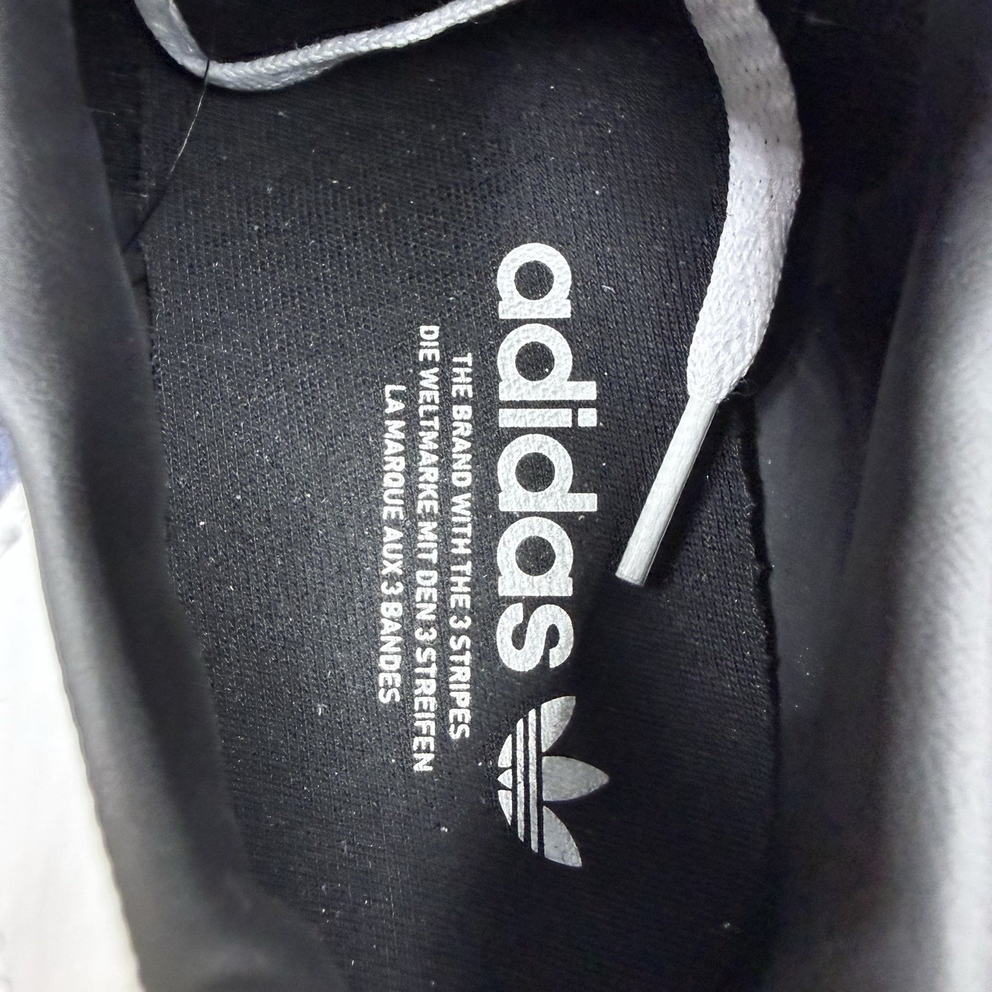 Adidas Originals Samba Super Suede Trainers Navy White Size UK8 0193325