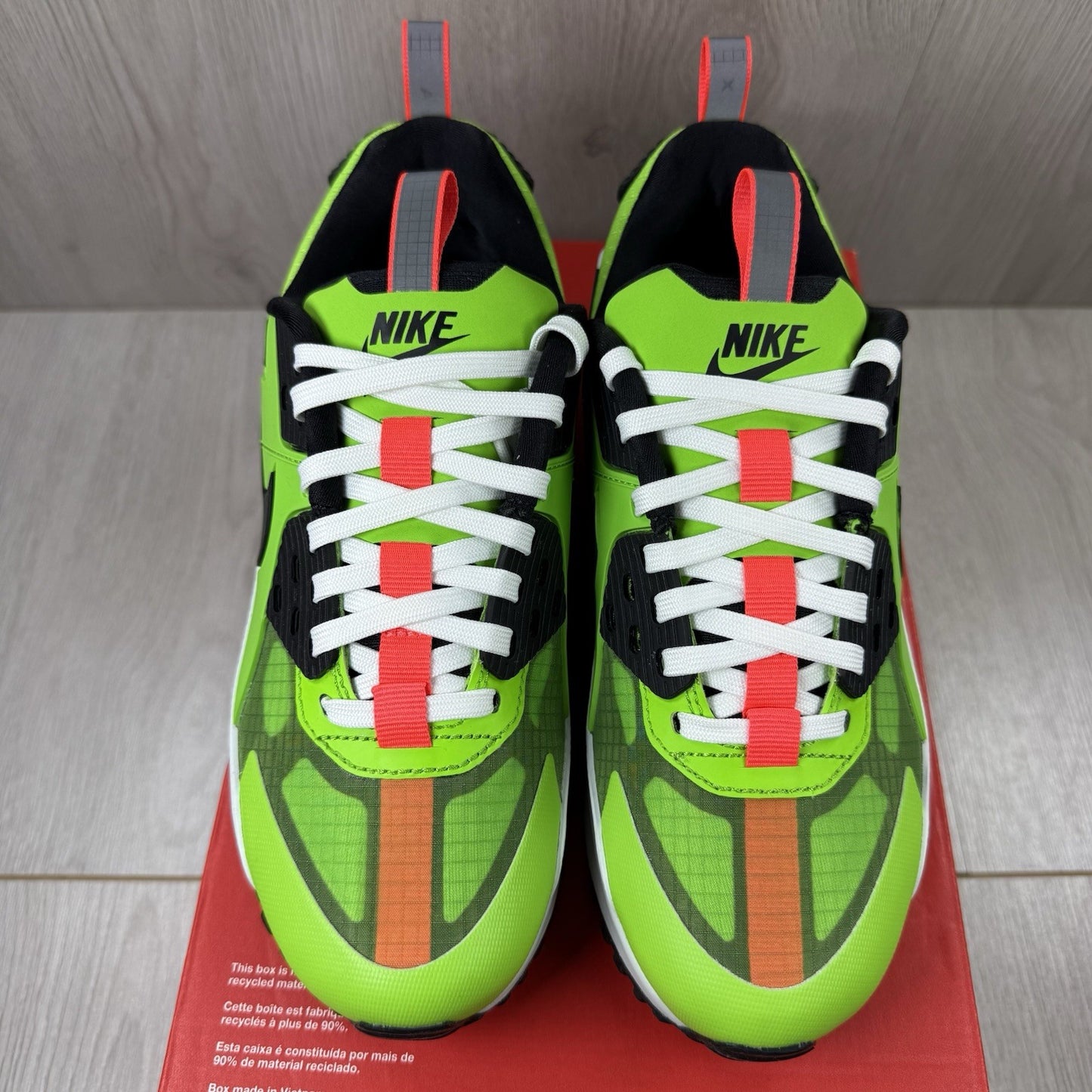 Nike Air Max 90 Drift Trainers Action Green Size UK5 FB2877 30010