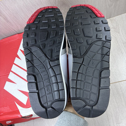 Nike Air Max 1 Trainers Chili Volt White Size UK9.5 HF0105-1007