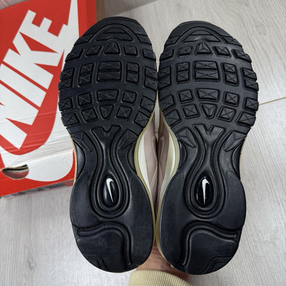 Nike Air Max 97 Trainers Barely Rose Black Sole Size UK5.5 921733-60011