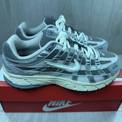 Nike P-6000 Trainers Flat Pewter Grey Size UK3.5 FN7509-0291
