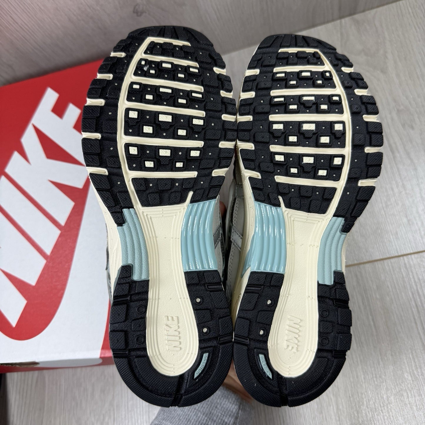 Nike P-6000 Trainers Flat Pewter Grey Size UK3.5 FN7509-02913