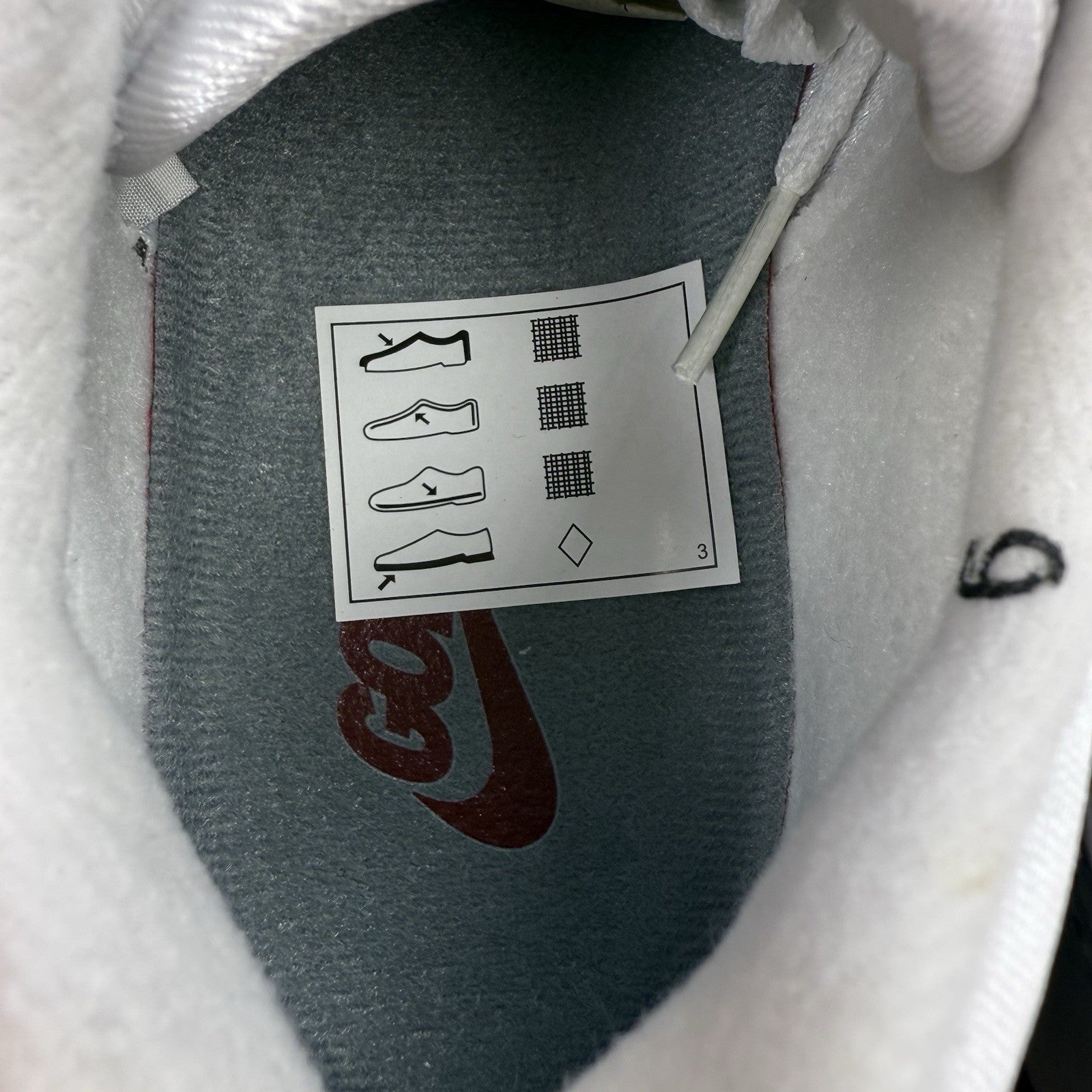 Nike Air Max 1 ‘86 Trainers Team Red Grey White Size UK8 DV1403-6006