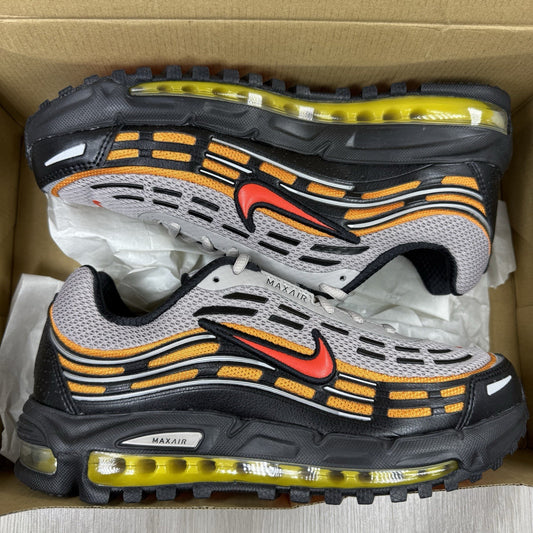 Nike Air Max TL 2.5 Trainers College Grey Picante Red Size UK7.5 FZ4110-0060