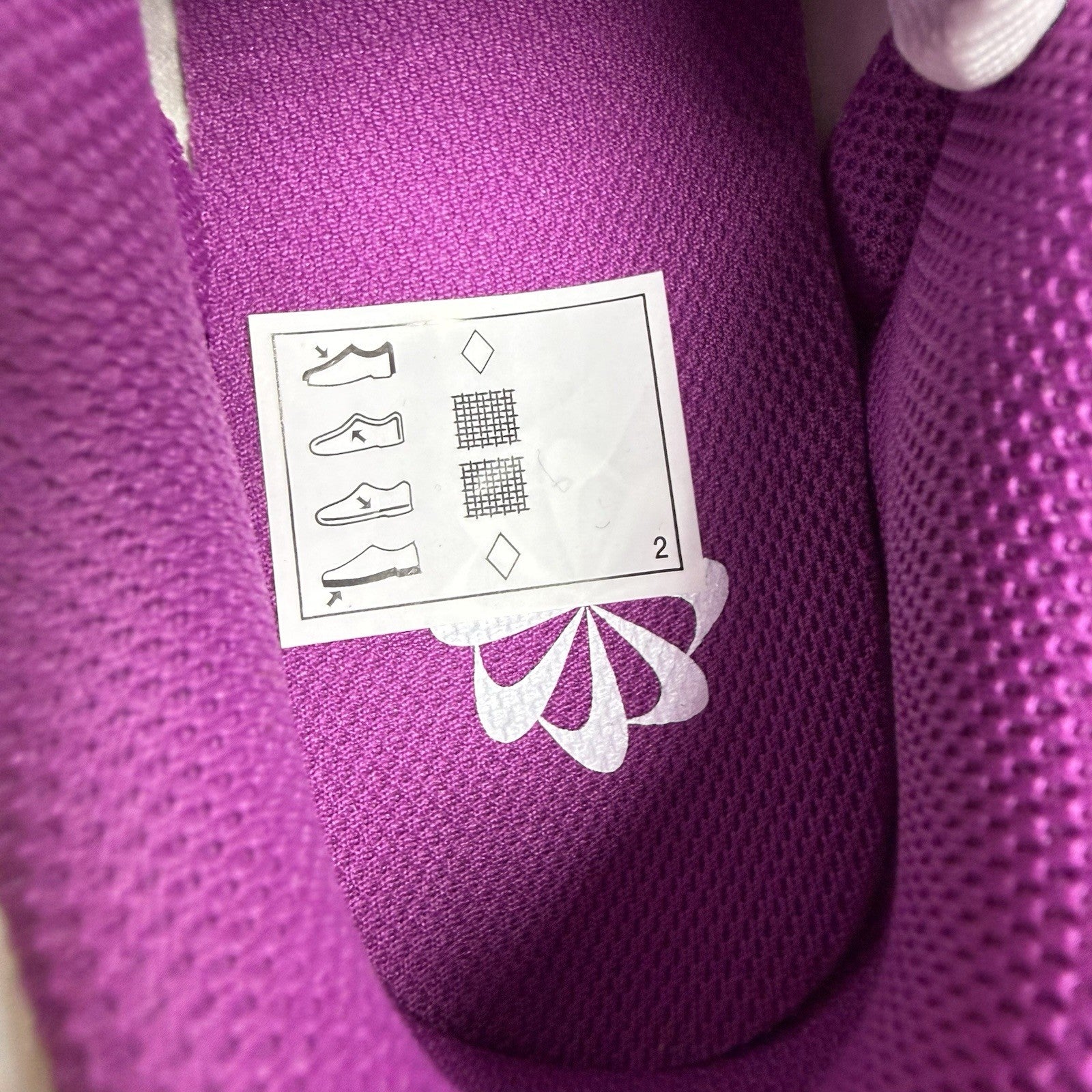 Nike Dunk Low Next Nature Trainers Hot Fuchsia Size UK4.5 DD1873-1105