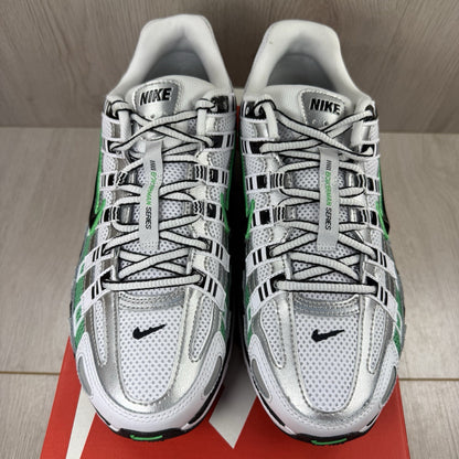 Nike P-6000 Trainers Spring Green White Black Size UK4.5 CD6404-10410
