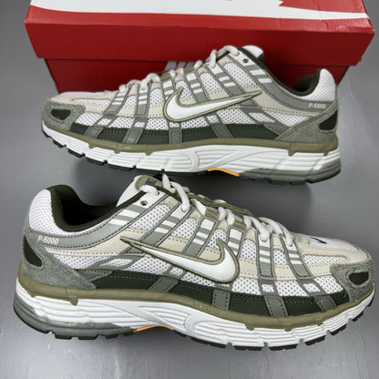 Nike P-6000 Trainers Light Army Cargo Khaki Size UK8 IH0246-3200