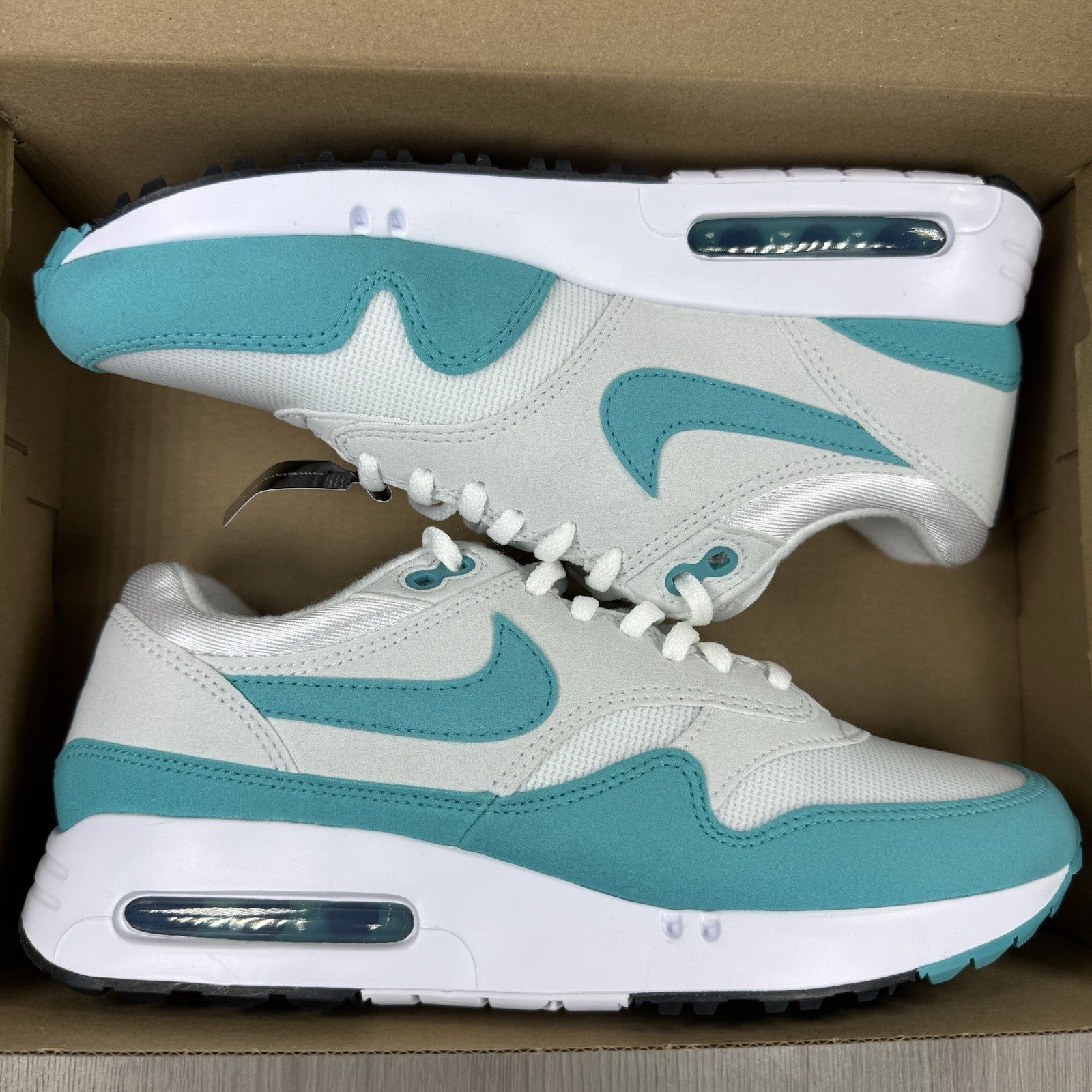 Nike Air Max 1 ‘86 OG Trainers Dusty Cactus White Size UK6.5 DV1403-1170