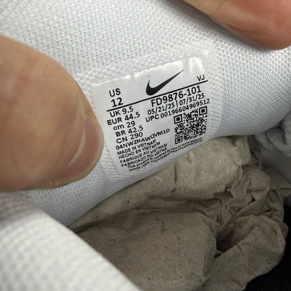 Nike P-6000 Trainers Metallic Silver White Size UK9.5 FD9876 1014