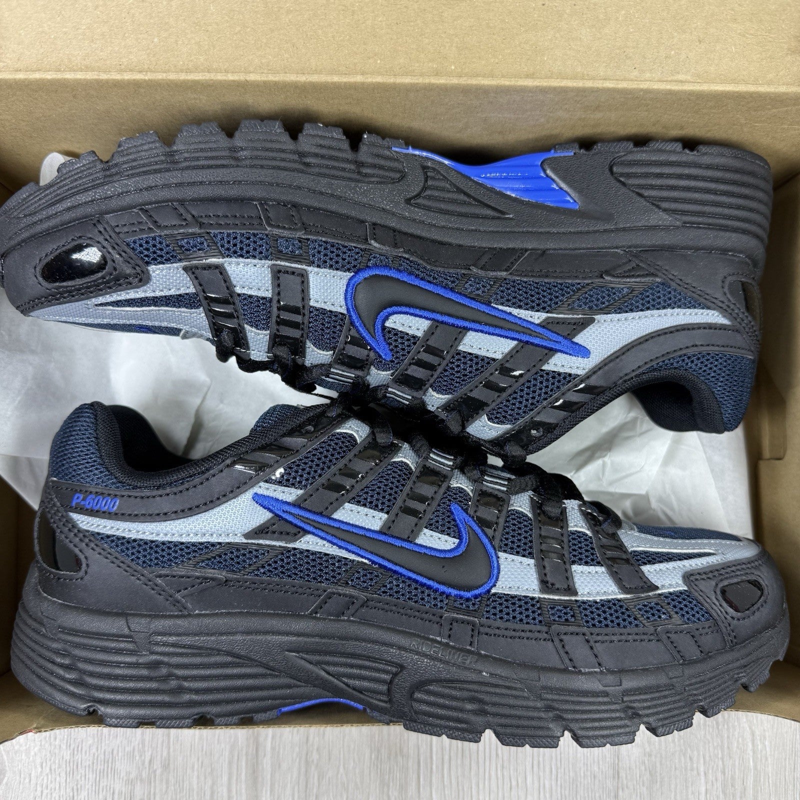 Nike P-6000 Trainers Black Obsidian Size UK7 IF6199-0020