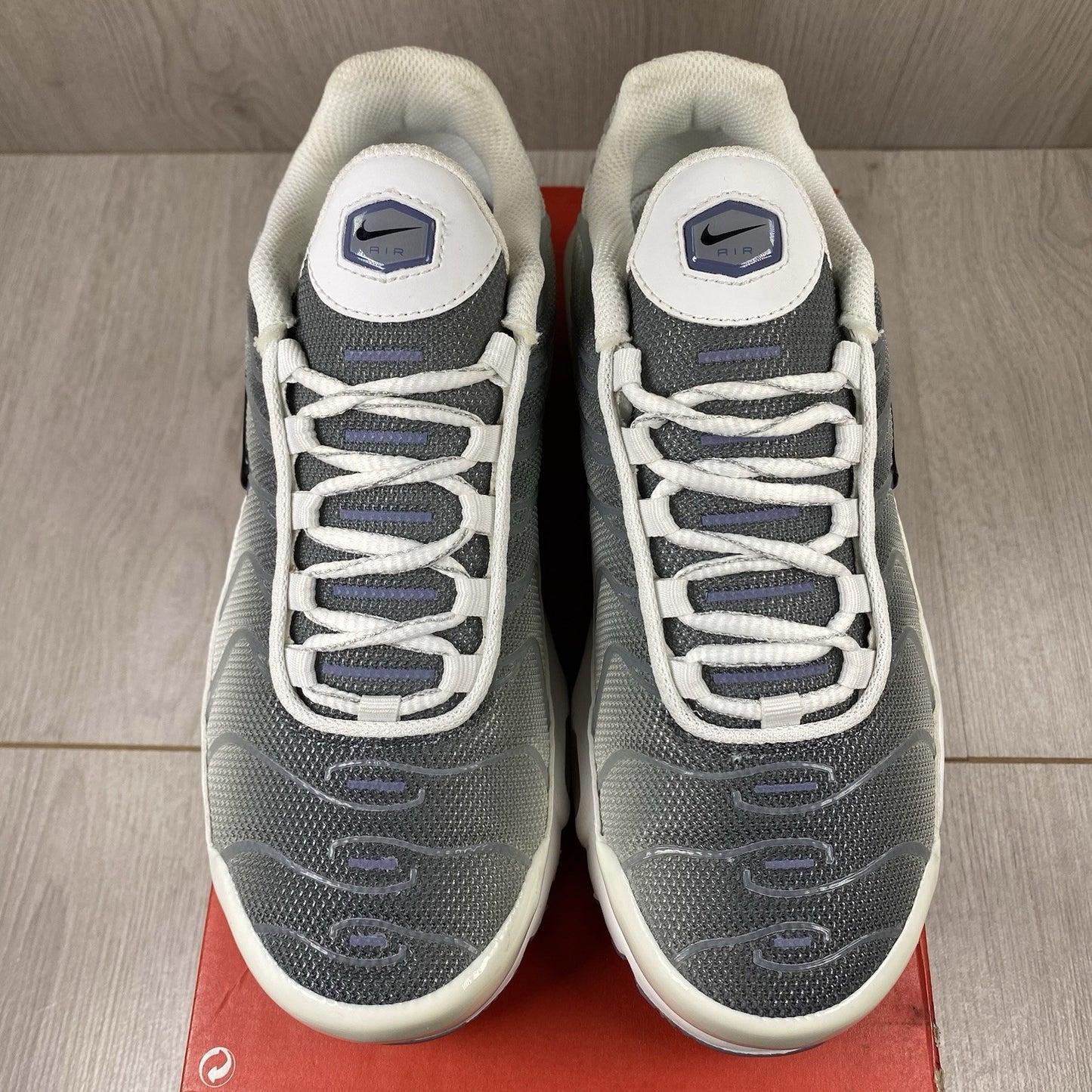 Nike TN Air Max Plus Trainers Smoke Grey Ashen Slate UK3.5 FQ2892-1009