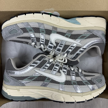 Nike P-6000 Trainers Flat Pewter Grey Size UK3.5 FN7509-0298