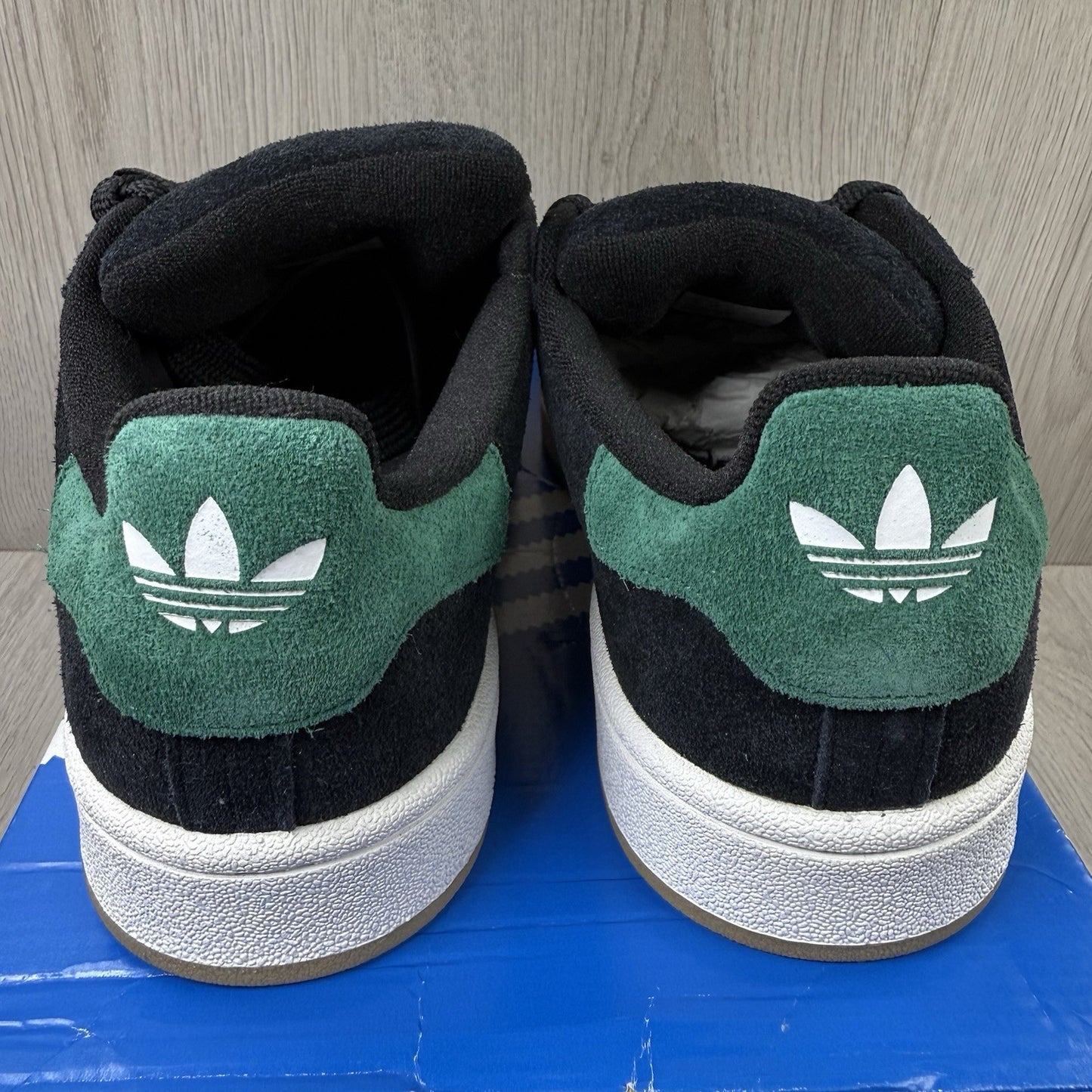 Adidas Campus 00’s Trainers Core Black Yellow Size UK7.5 1/3 II00353