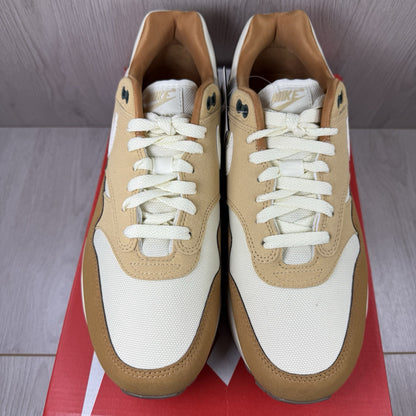 Nike Air Max 1 ‘87 Trainers Wheat Flax Size UK8.5 FZ3598-29910