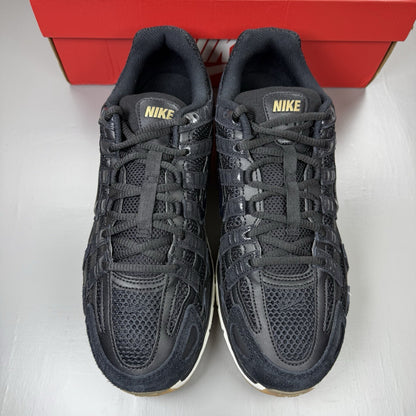 Nike P-6000 Trainers Suede Black Metallic Golf Size UK11 HF0015-0018