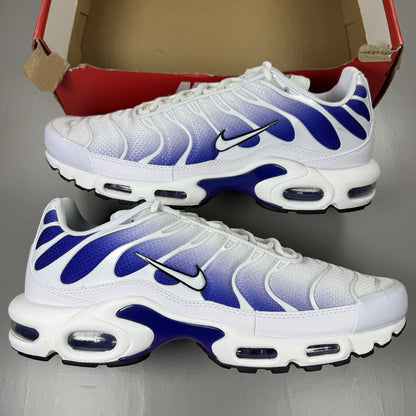 Nike Air Max Plus TN Trainers White Wild Grape Size UK12 DM0032 1057