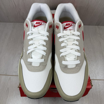 Nike Air Max 1 Since ‘72 Trainers White Beige Size UK7.5 HF4312-1002
