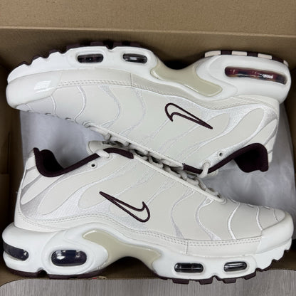 Nike Air Max Plus TN PRM Trainers Phantom Burgundy Size UK6.5 HF3181-0010