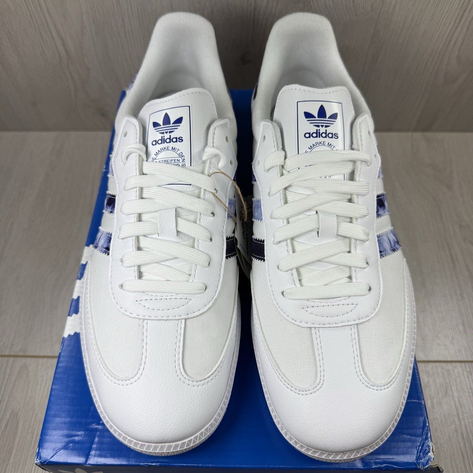 Adidas Samba OG Trainers Tie Dye White Size UK10 GZ703911