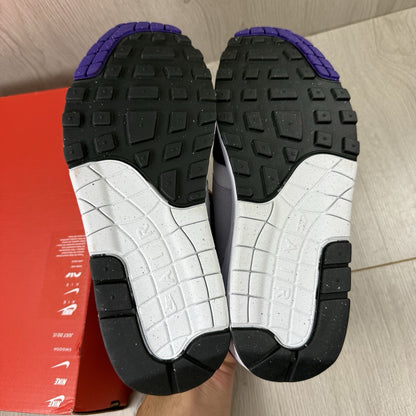 Nike Air Max 1 SC Trainers Field Purple White Size UK5.5 DZ4549-10112