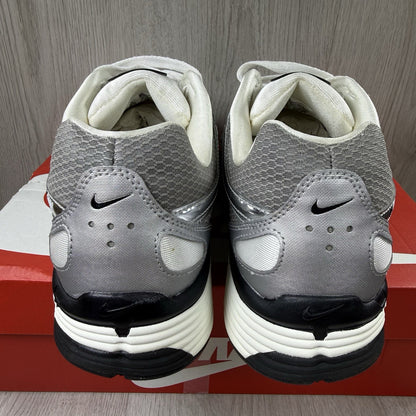 Nike P-6000 Trainers Metallic Silver White Size UK9 CN0149-0019