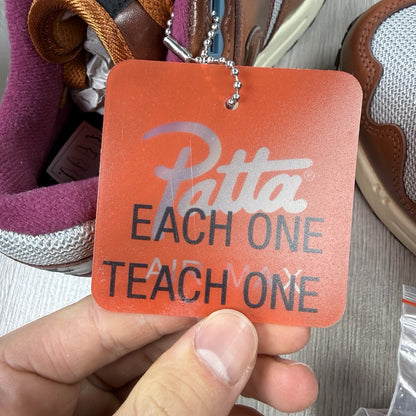 Patta x Nike Air Max 1 Dark Russet Trainers Size UK4 D09549 20014