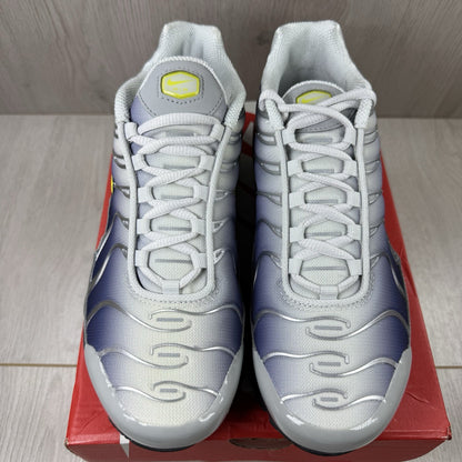 Nike Air Max Plus TN Trainers Obsidian Silver Size UK4.5 HF0030-0012