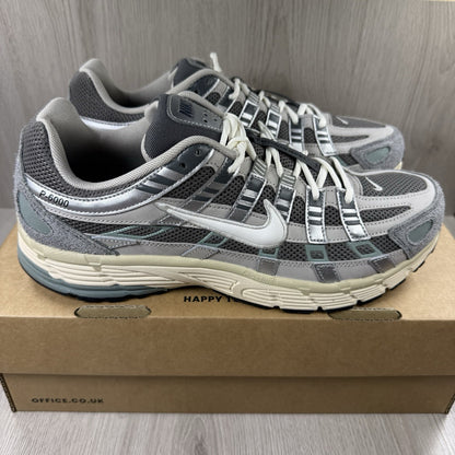 Nike P-6000 Trainers Flat Pewter Grey Size UK9.5 FN7509-02912