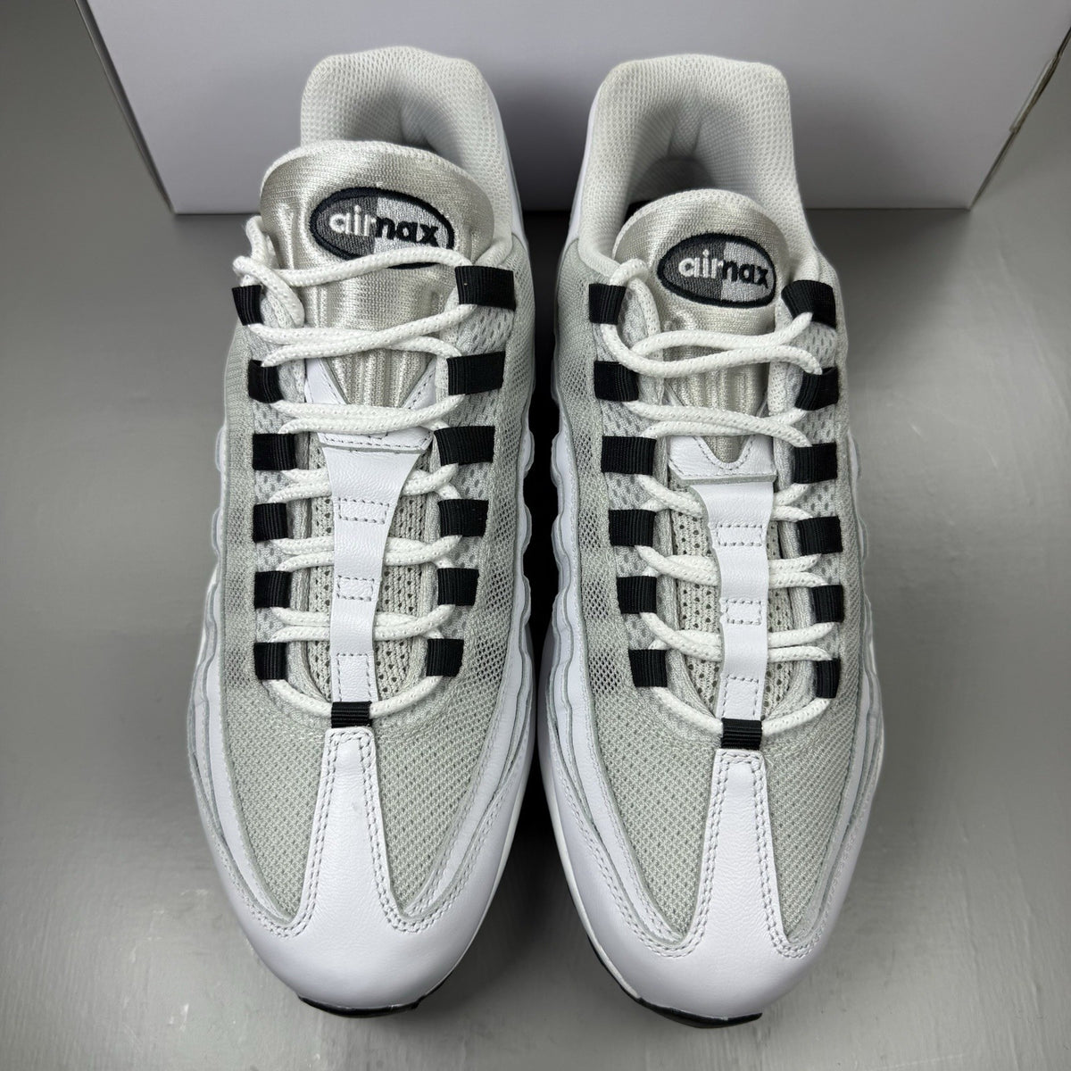 Nike Air Max 95 Trainers ID White Black Size UK9 314350-9981