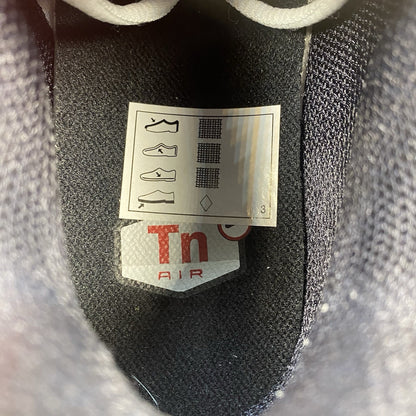 Nike TN Air Max Plus Trainers Pure Platinum Black Red Size UK8.5 FN6949-00211