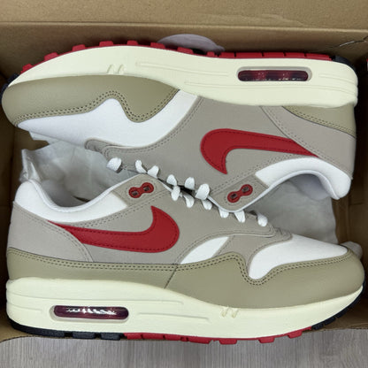 Nike Air Max 1 Since ‘72 Trainers White Beige Size UK7.5 HF4312-1008