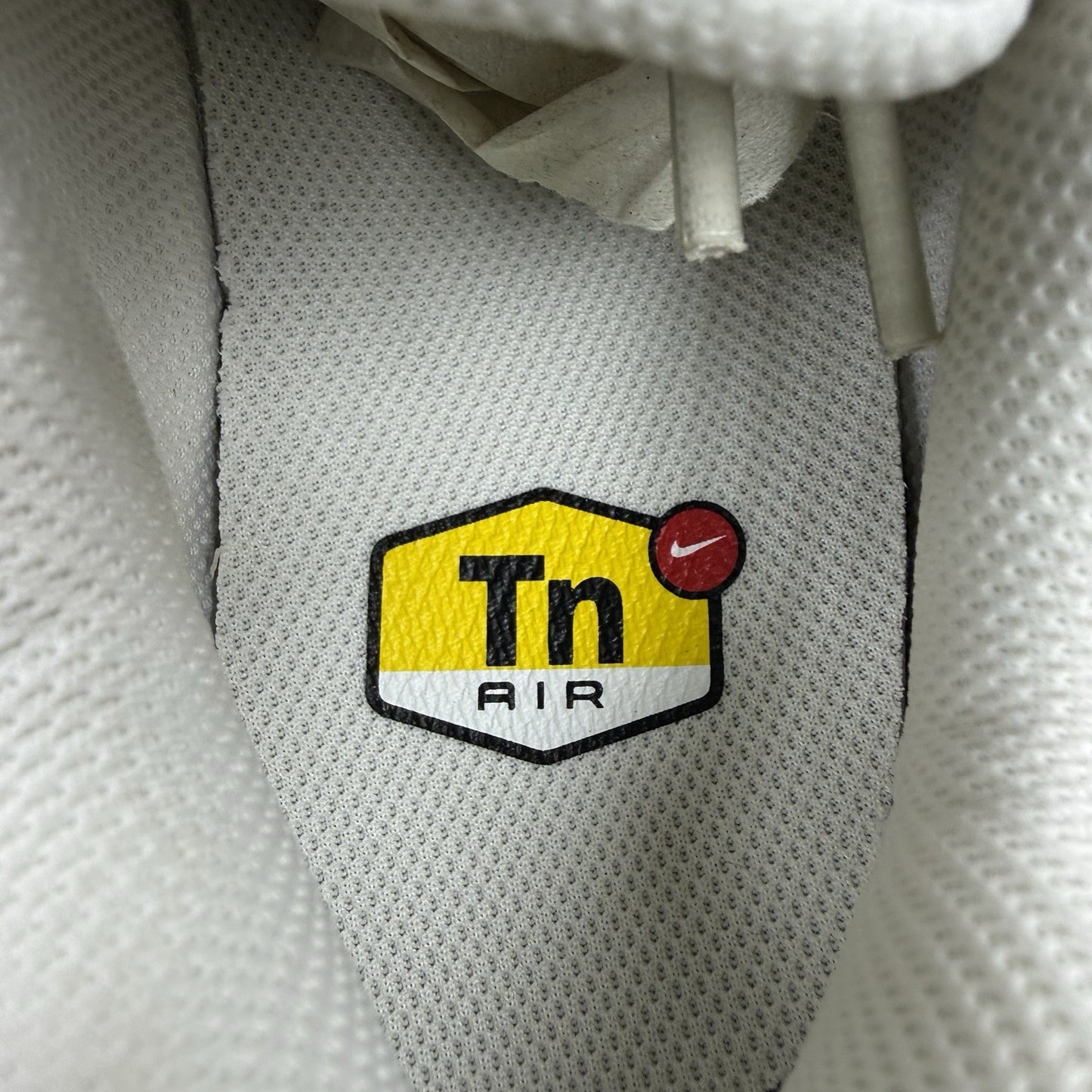 Nike Air Max Plus TN Trainers Panda Black White Size UK7 FV6264-00114