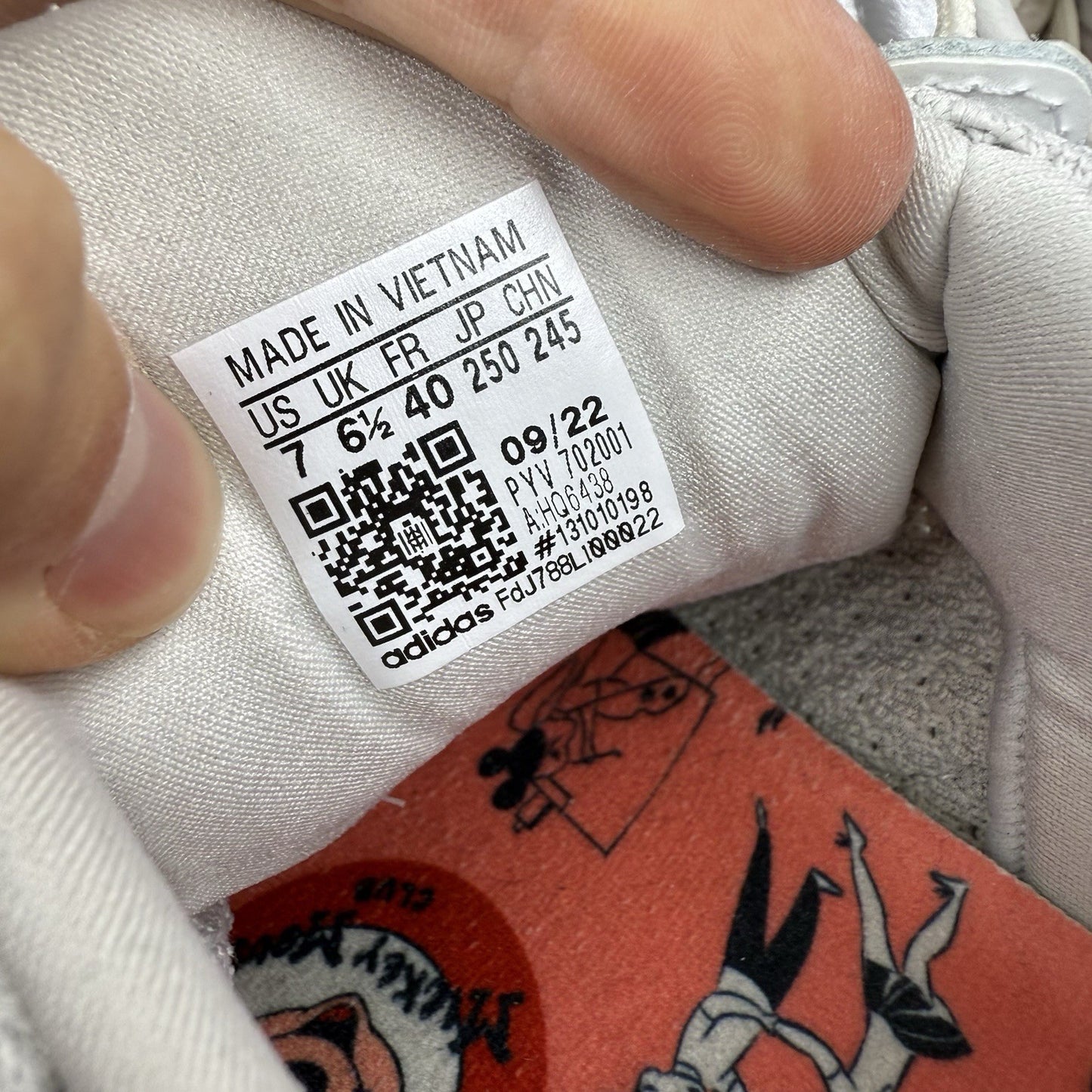 Adidas Ultra Boost 1.0 DNA Trainers Disney Grey Size UK6.5 HQ643816