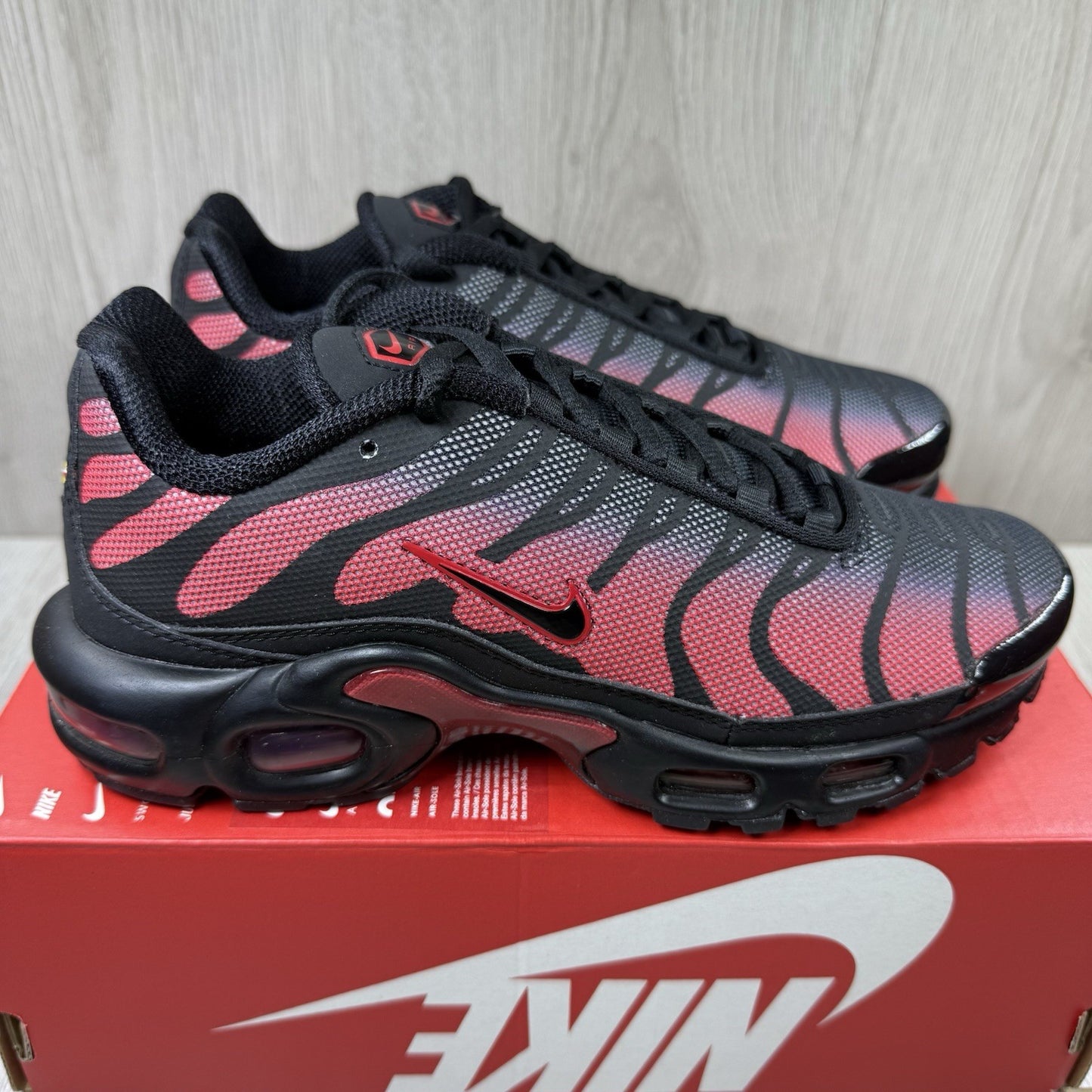 Nike Air Max Plus TN Trainers Bred Reflective Size UK4 DZ4507-6009