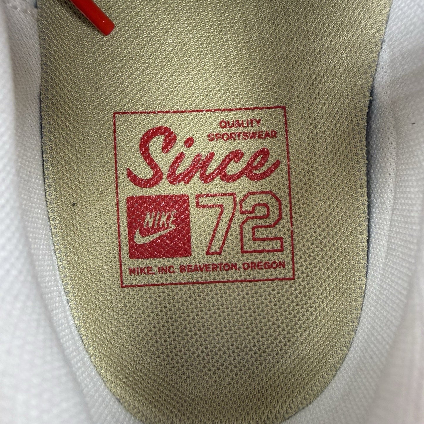 Nike Air Max 1 Since ‘72 Trainers White Beige Size UK7.5 HF4312-10014