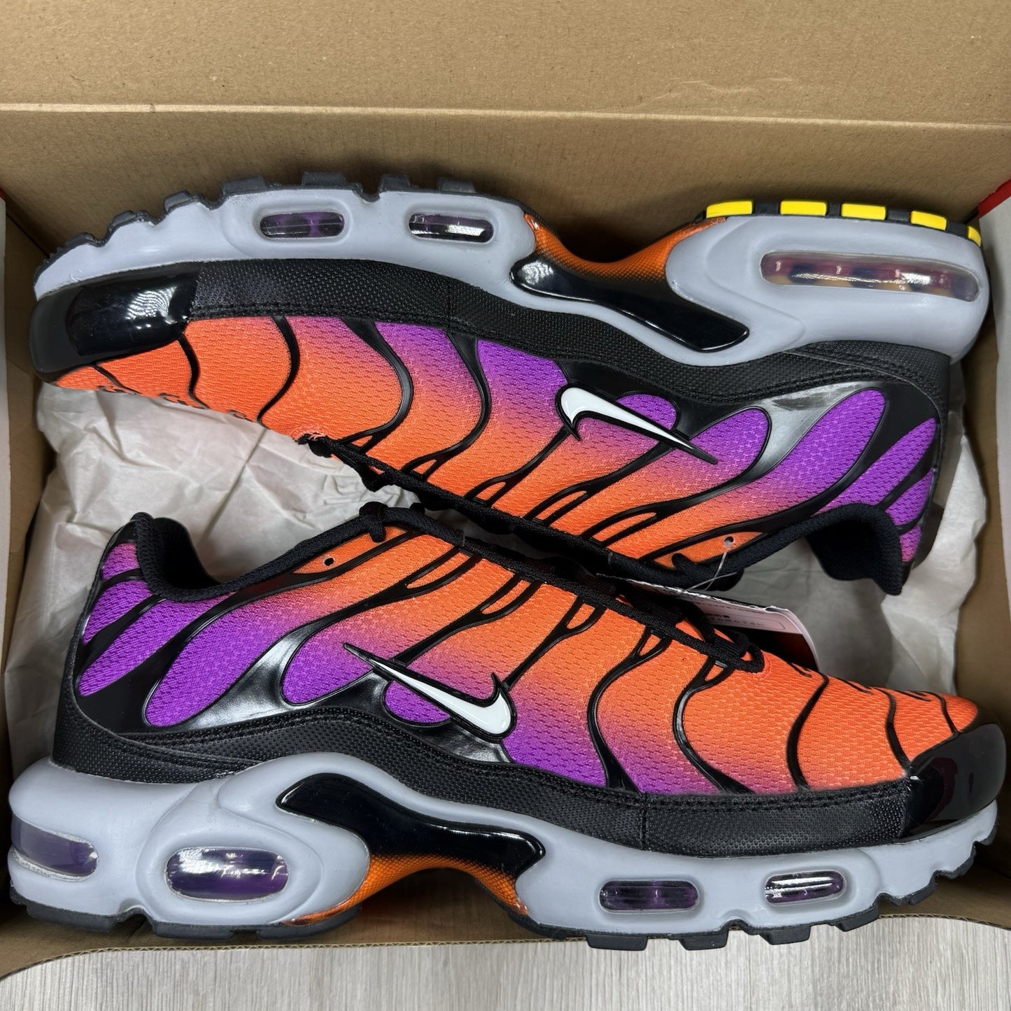 Nike Air Max Plus TN Trainers Desert Sunset Total Orange Size UK10 DM0032-0148