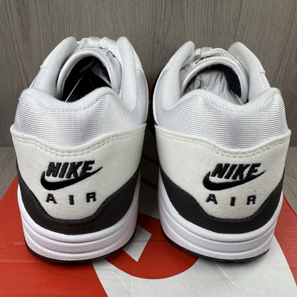 Nike Air Max 1 Trainers White Black Grey Size UK9.5 DZ2628-1023